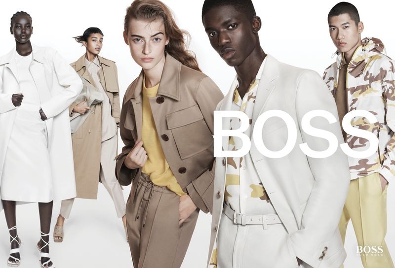 Luc, Valentin, Jeremiah & Yun Star in BOSS Spring Campaign