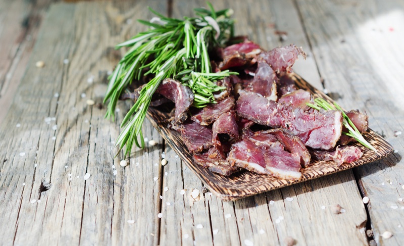 Biltong Wooden board Seasoning