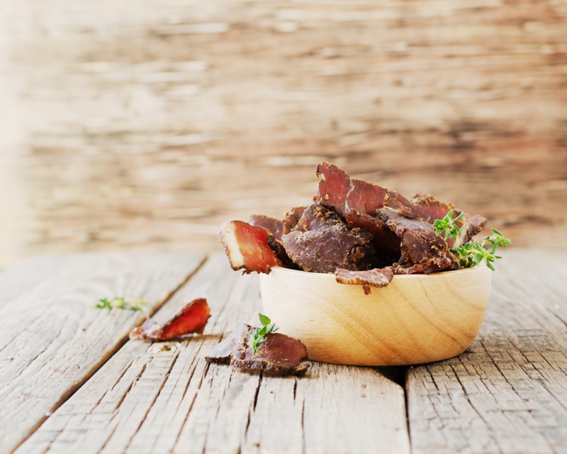 Biltong Wooden Bowl