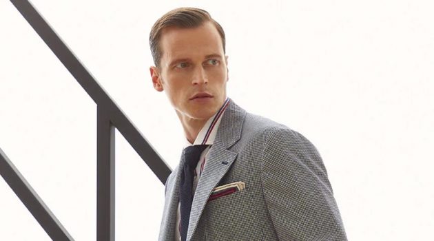 Suit Insight: Lars Dons Tailoring for Brunello Cucinelli German model Lars Burmeister links up with Brunello Cucinelli to showcase its spring-summer 2021 suits.
