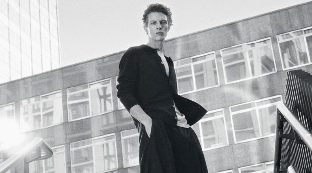 Tim Steps Out in Core by COS Collection Tim Schuhmacher embraces relaxed proportions in a look from the Core by COS collection.
