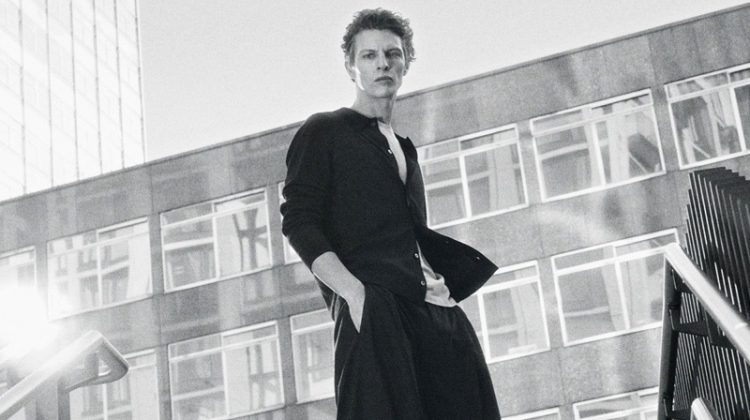 Tim Schuhmacher embraces relaxed proportions in a look from the Core by COS collection.