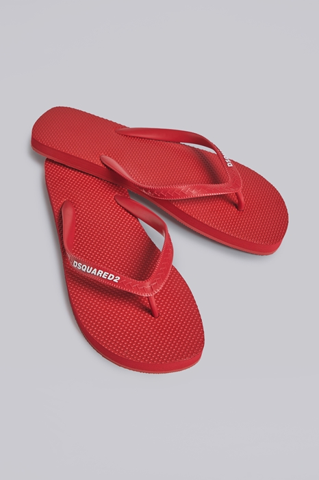 Red flip flops mens Clearance