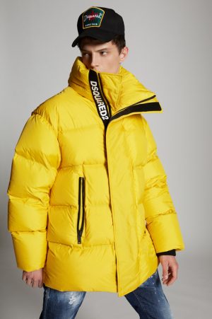 DSQUARED2 Men Kaban Yellow Size 36 100% Polyamide DSQUARED2 Men Kaban Yellow Size 36 100% Polyamide
