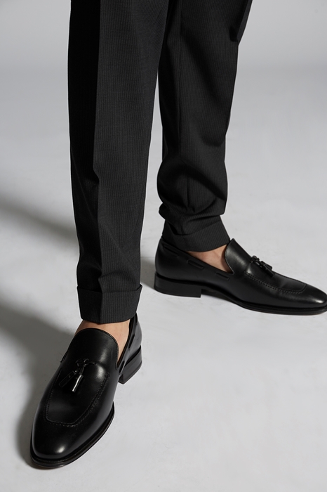DSQUARED2 Men LOAFER Black Size 6 100% Calfskin | The Fashionisto