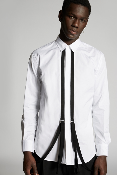 dsquared2 shirt wit