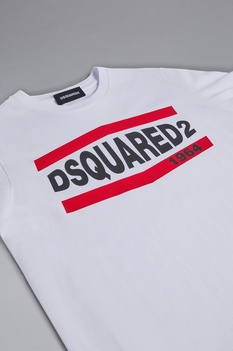 DSQUARED2 Men Short sleeve t-shirt White Size 12 100% Cotton | The ...