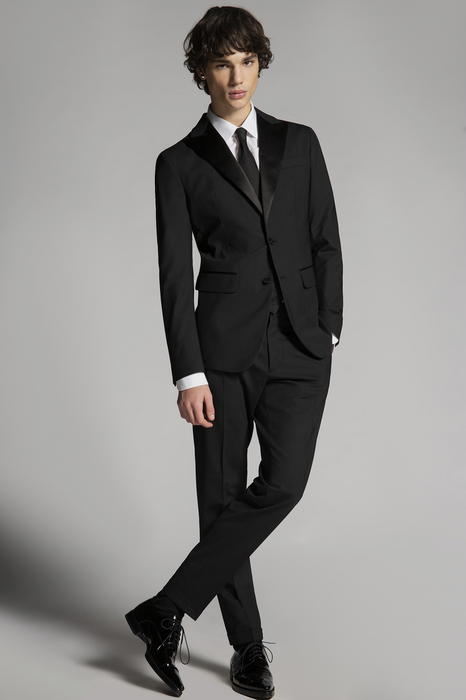 DSQUARED2 Men Suit Black Size 34 95% Virgin Wool 5% Elastane | The ...