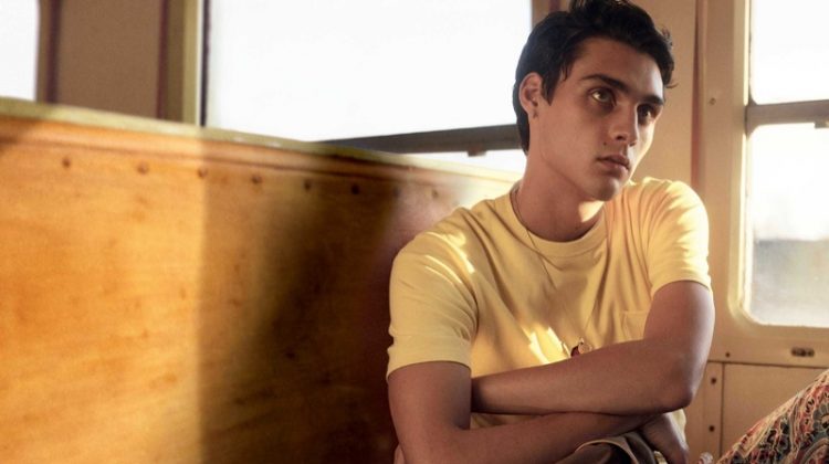 Ludwig is a Modern Wanderer for De Fursac Spring Campaign