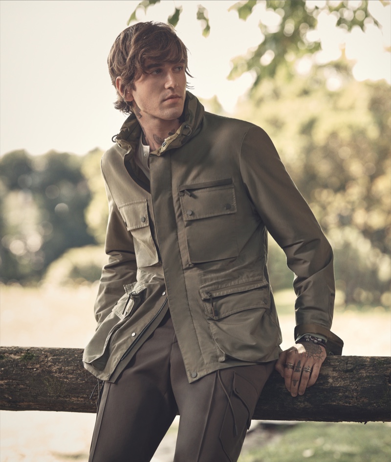 Gabriel-Kane Day-Lewis Connects with Ermenegildo Zegna for Spring Campaign