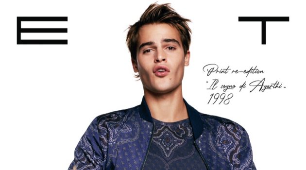 Parker, Grace & Alessio Spread Joy in Etro Spring Campaign Parker Van Noord stars in Etro's spring-summer 2021 men's campaign.