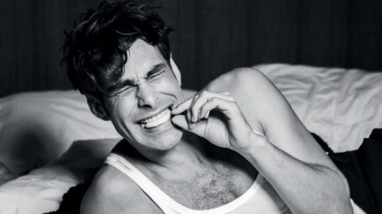 Jon Kortajarena is All Smiles for Numéro Russia
