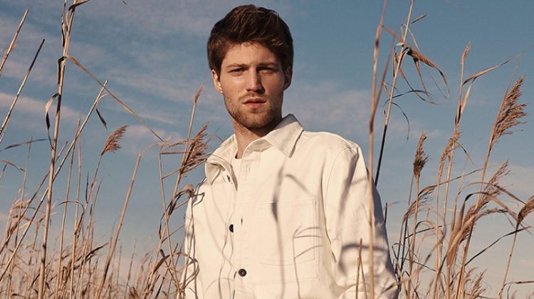 Boyd Embraces Relaxed Denim Style in Mango Campaign