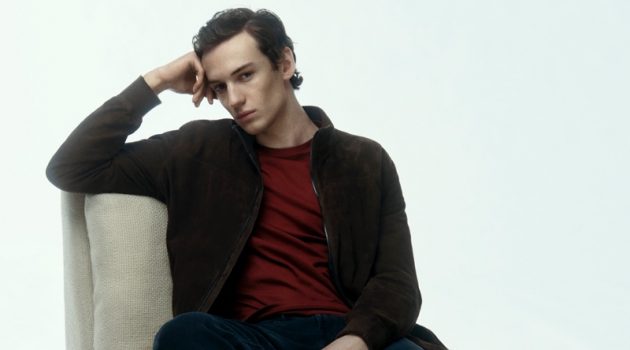 In the Mood for Love: Jakob for Massimo Dutti Model Jakob Zimny stars in a Valentine's Day themed editorial for Massimo Dutti.