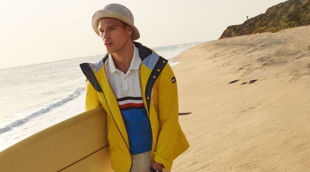 Matthew Noszka Hits Malibu for Tommy Hilfiger Campaign Taking to Malibu, California, Matthew Noszka fronts Tommy Hilfiger's spring-summer 2021 men's campaign.