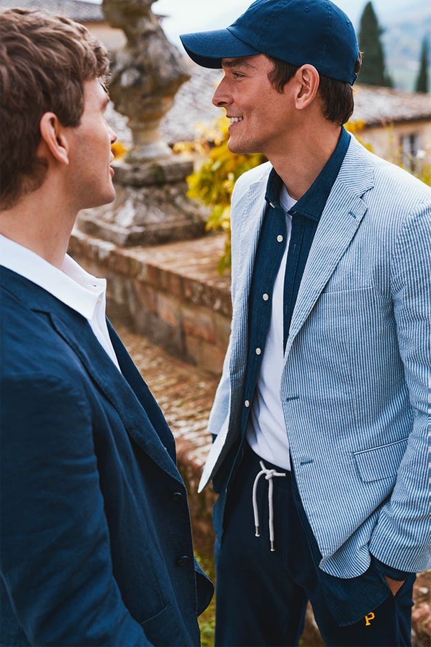 Alexandre & Benjamin Don 'Soft Formal' Style for OVS Piombo Spring Campaign