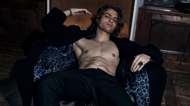 Robin Channels Michael Hutchence for L’Officiel Baltics