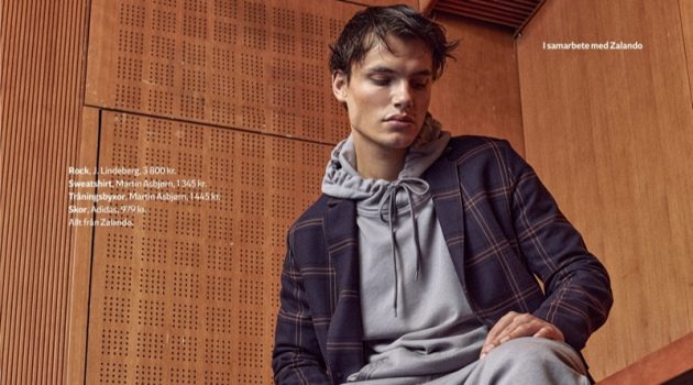Simon is Sporty Chic for King Magazine Simon is Sporty Chic for King Magazine