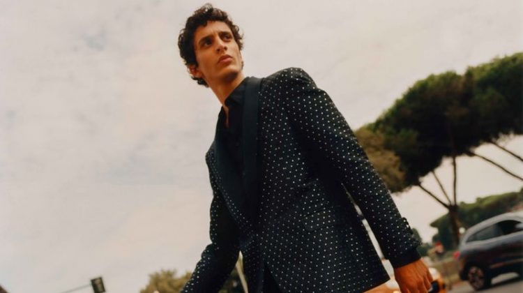 Strong Suit: Takfarines Travels to Rome for GQ Middle East