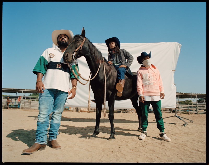 Compton Cowboys star in Tommy Hilfiger's spring 2021 campaign.