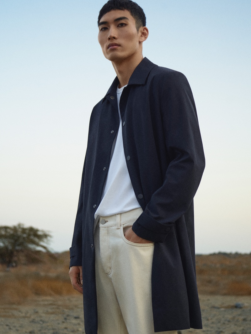 Do Byungwook stars in COS's spring-summer 2021 men's campaign.