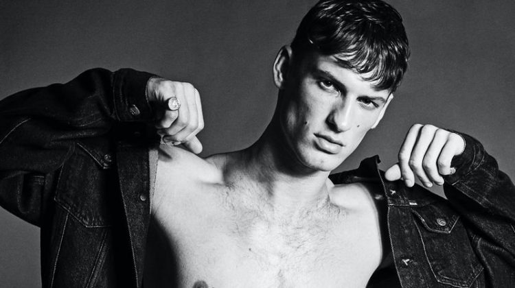 David Trulik Rocks Spring Denim for L’Officiel Italia