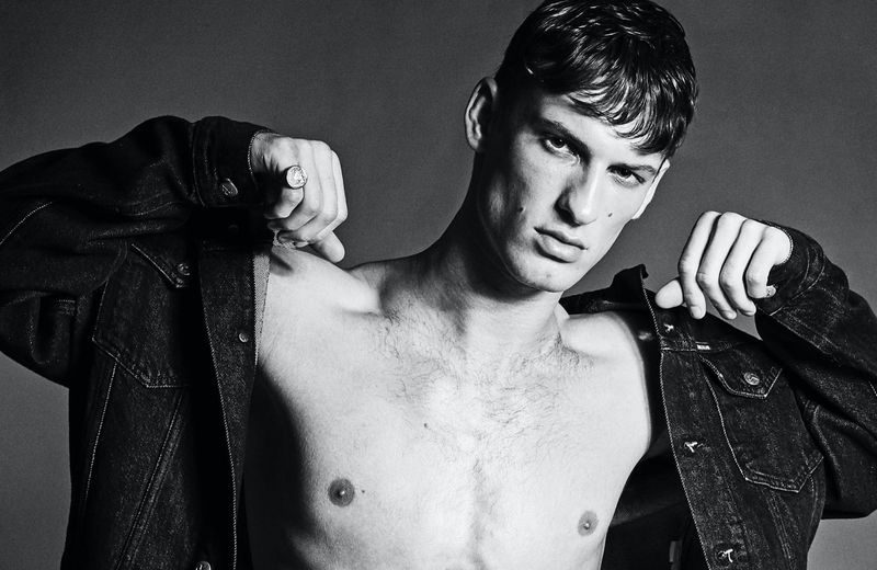 David Trulik Rocks Spring Denim for L’Officiel Italia