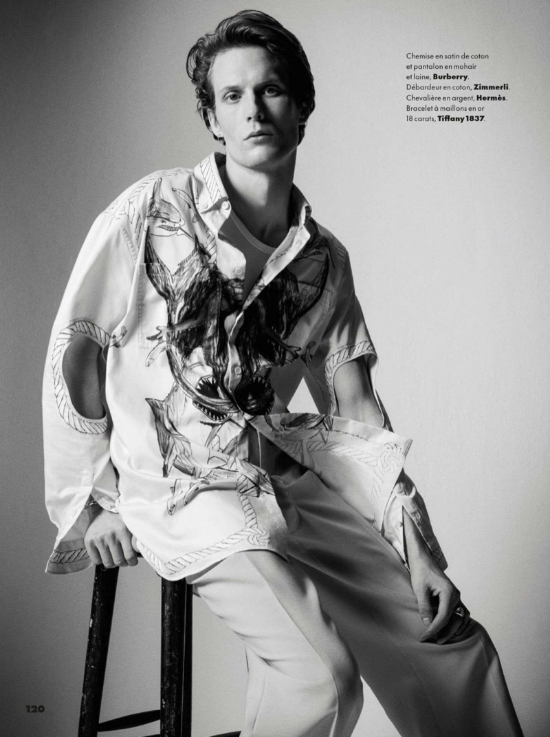 Felix Slips Into Chic Numbers for GQ France