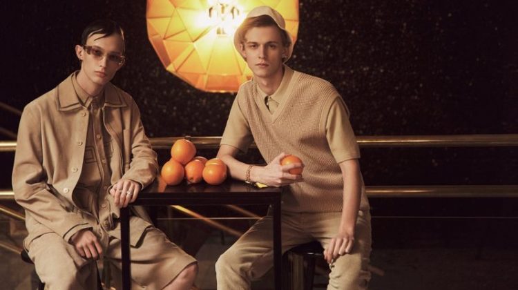 Mateusz & Max Don Monochromatic Fashions for GQ Portugal