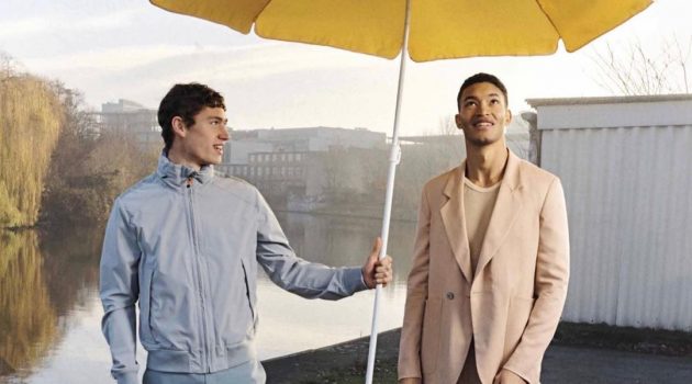 Valentin & Raphael Don Spring Trends for GQ Style Germany Valentin & Raphael Don Spring Trends for GQ Style Germany