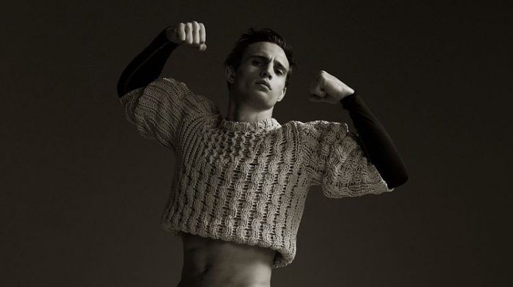 Julian Schneyder is in a Fighting Spirit for Numéro Homme