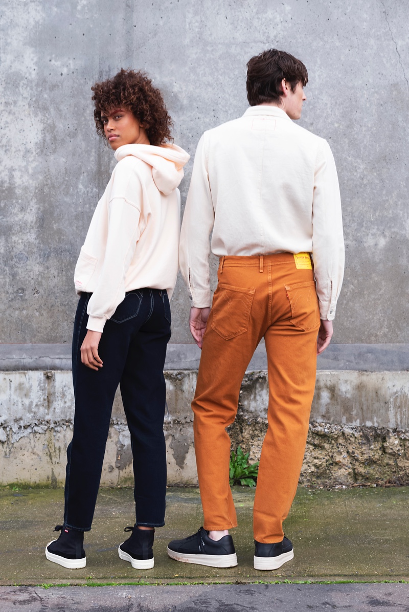 Hanna Lhoumeau and Anders Hayward showcase spring styles from Levi's Red.