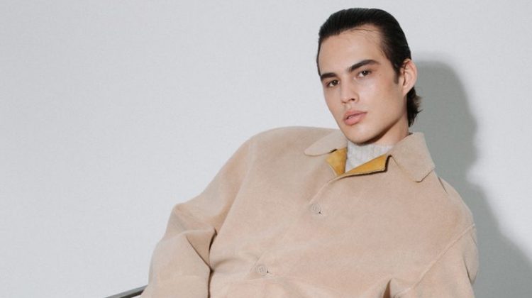 Louis Baines Sports Fendi Fall ’21 Collection for HERO