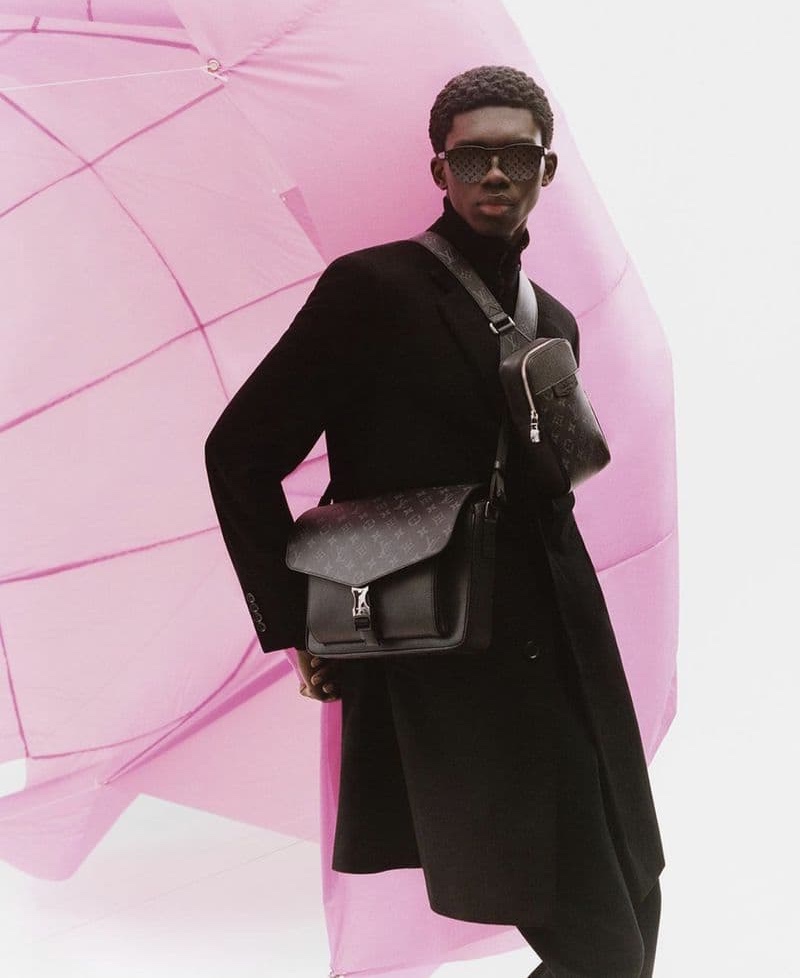 Ottawa Kwami stars in the Louis Vuitton Taïgarama spring 2021 campaign.