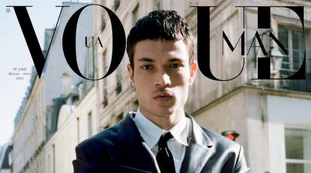 Luka Inspires in Cheeky Tailored Numbers for Vogue Ukraine Man Luka Inspires in Cheeky Tailored Numbers for Vogue Ukraine Man