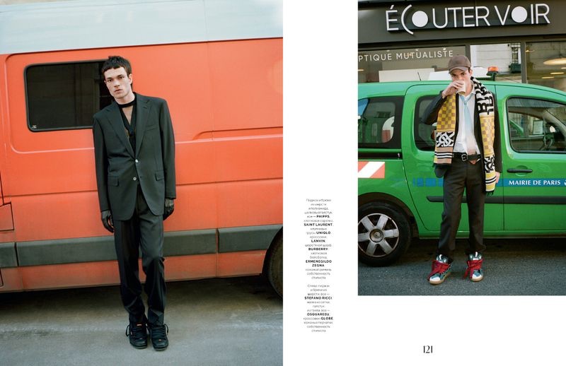 Luka Inspires in Cheeky Tailored Numbers for Vogue Ukraine Man
