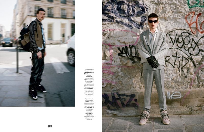 Luka Inspires in Cheeky Tailored Numbers for Vogue Ukraine Man