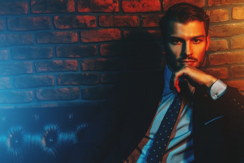 Male Model Dapper Suit