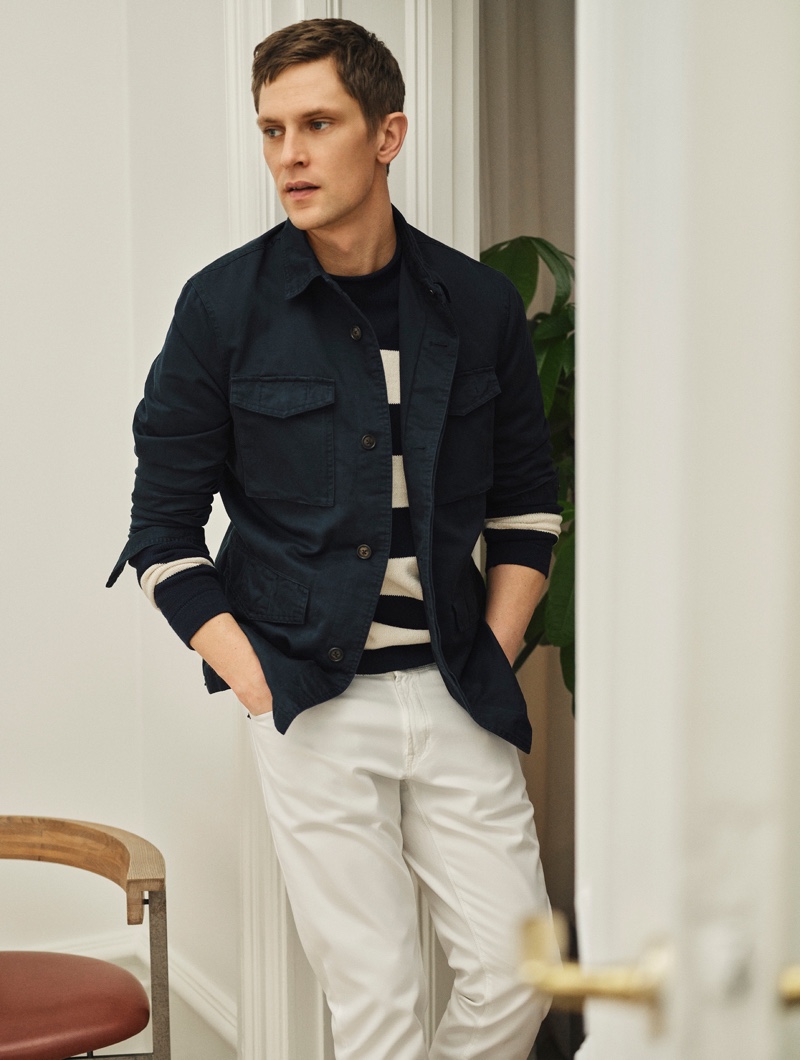 Mathias Lauridsen 2021 Massimo Dutti Fashion Editorial 001