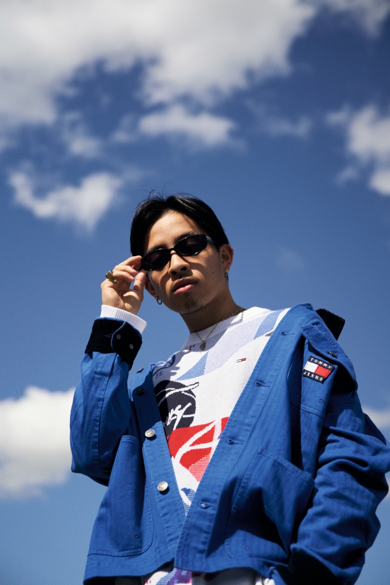 RINI links up with Tommy Jeans for its spring-summer 2021 men's campaign.