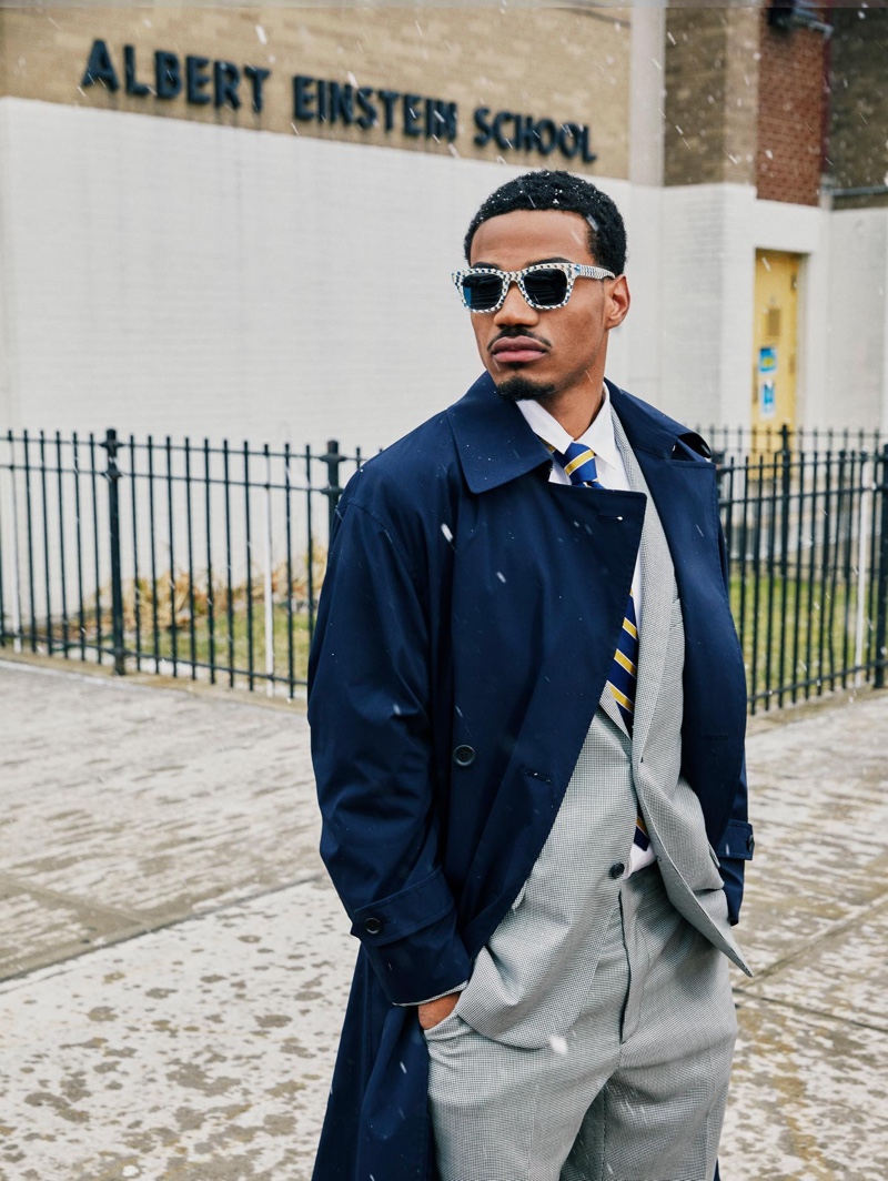 Sporting a dapper look, Tyshawn Jones wears his Harris checkered bone and whirlpool sunglasses, made in collaboration with Warby Parker. » Skater Tyshawn Jones Makes a Statement with Warby Parker Collaboration Sporting a dapper look, Tyshawn Jones wears his Harris checkered bone and whirlpool sunglasses, made in collaboration with Warby Parker.