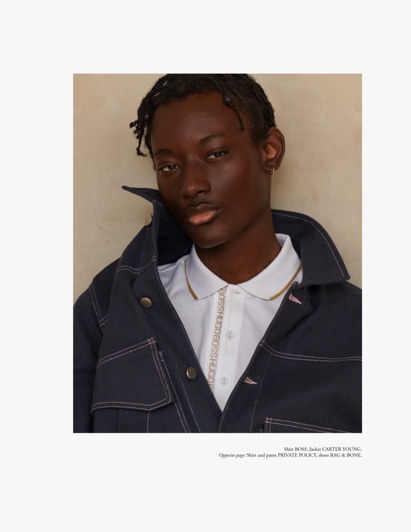 Youssouf Bamba 2021 Vestal Fashion Editorial