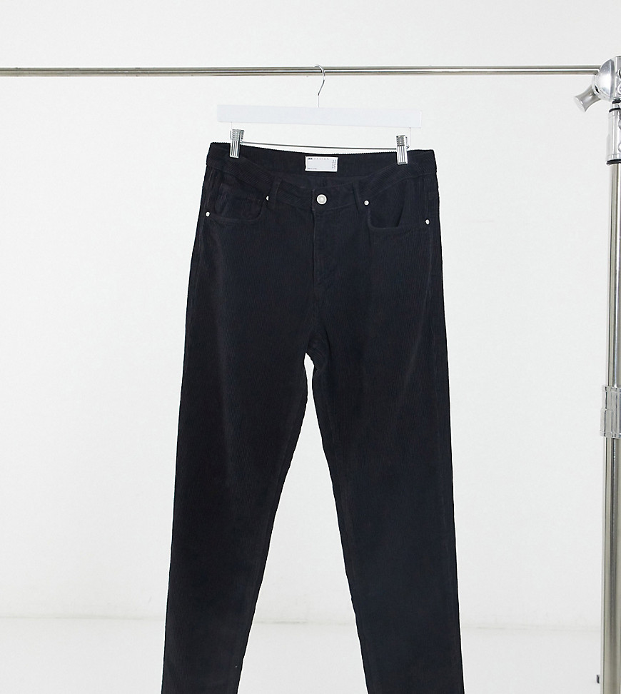asos design baggy corduroy jeans in tan