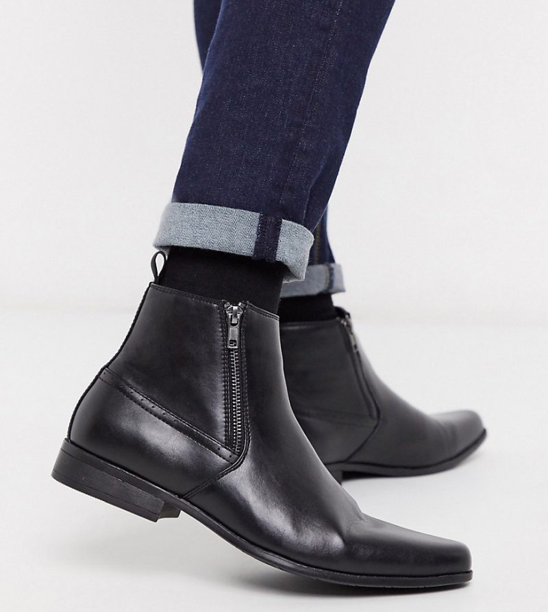 wide fitting chelsea boots