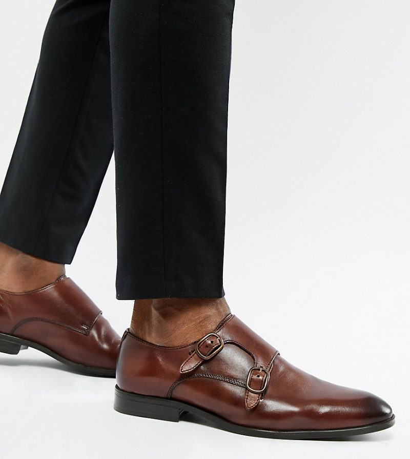 wide fit leather shoes