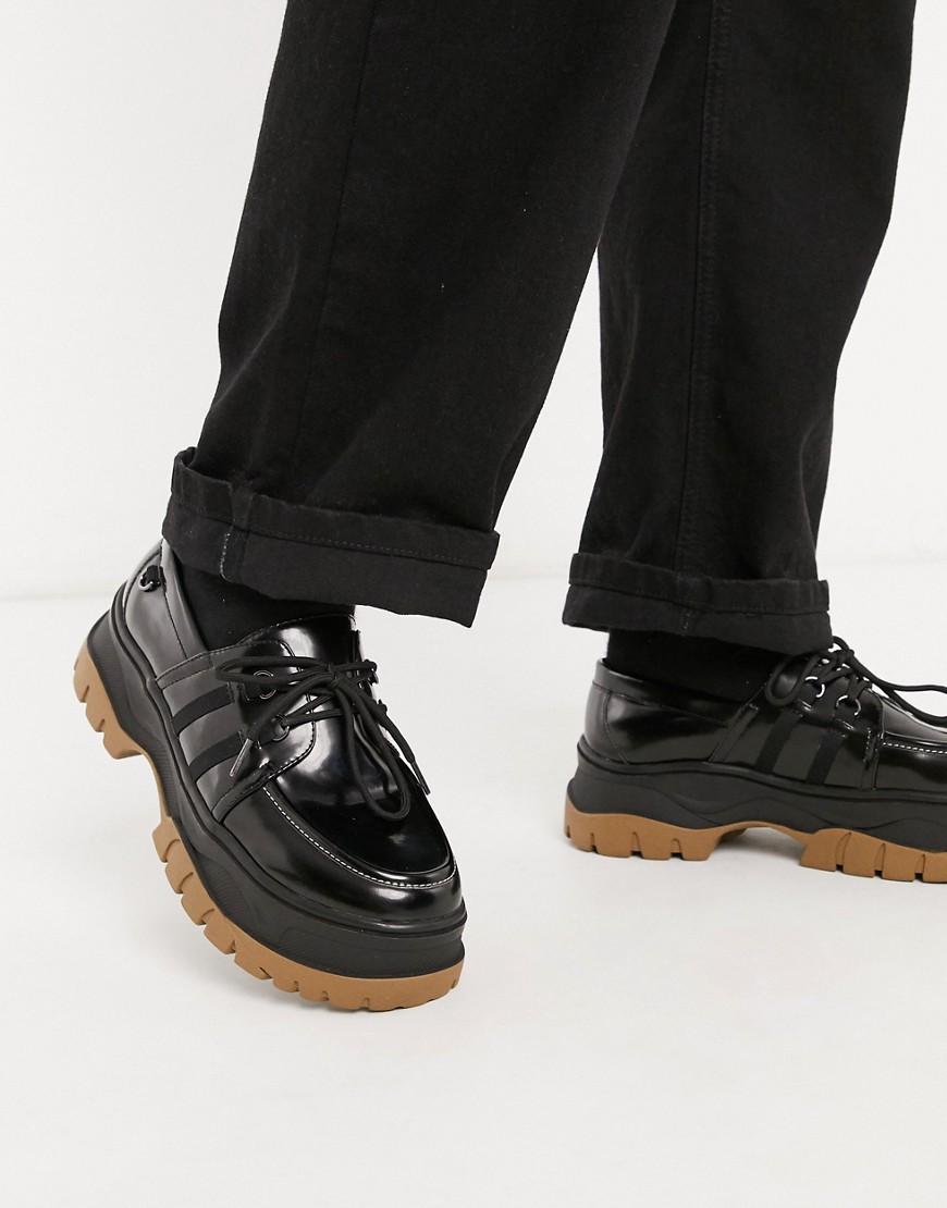 chunky sole boat shoe