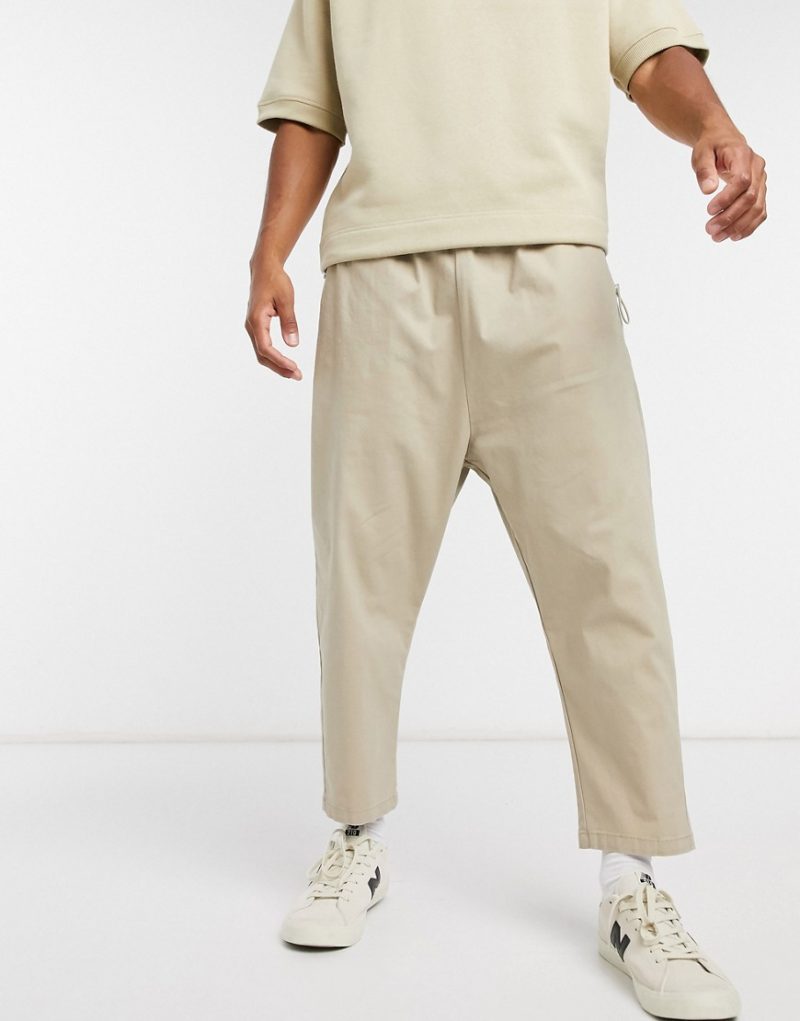 drop crotch chinos