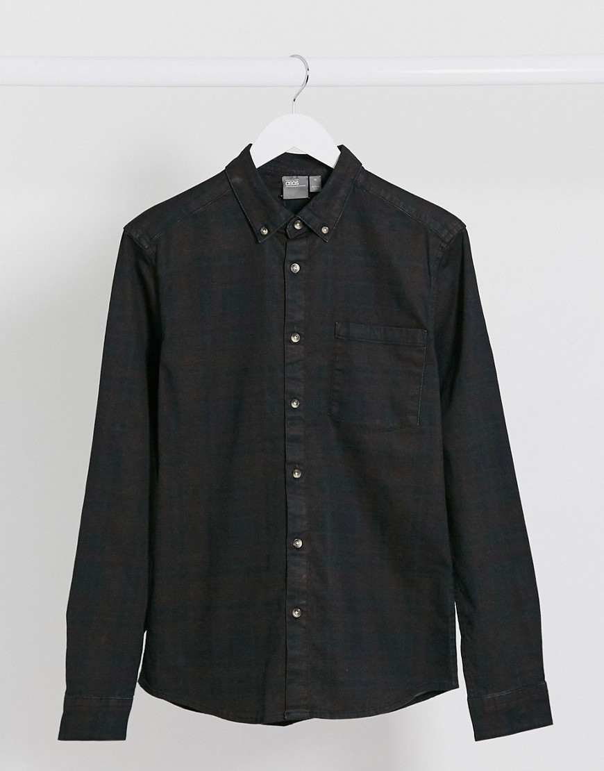 denim check shirts