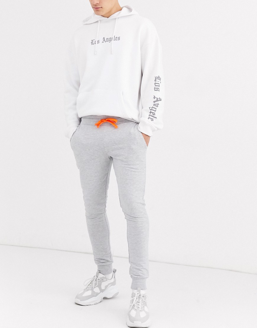 off white orange sweatpants