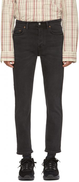 Acne Studios Black Blå Konst River Jeans Acne Studios Black Blå Konst River Jeans
